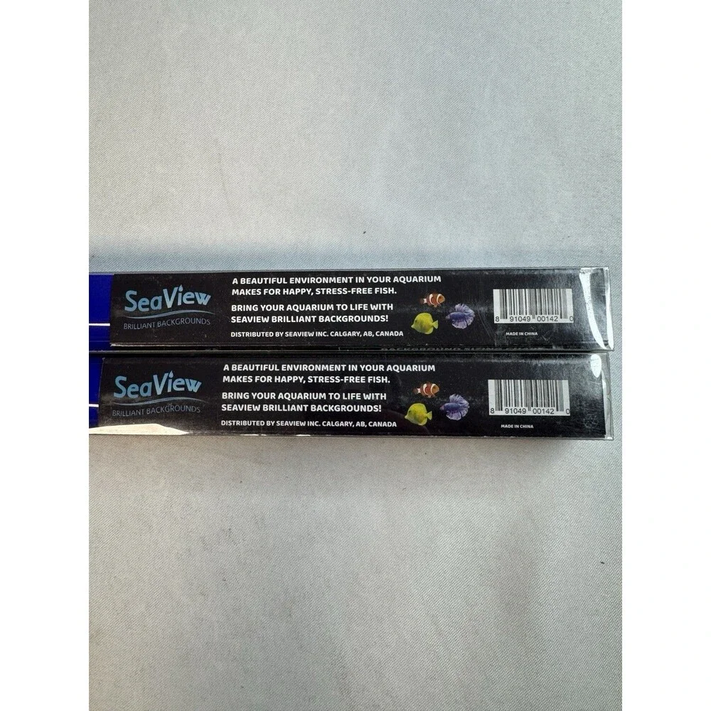 SeaView Double Sided High Def Aquarium background 24
